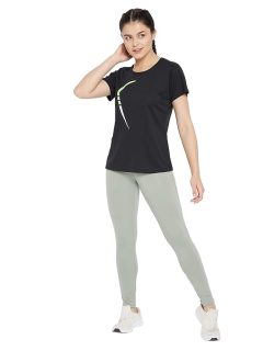 Clovia Women's Slim Fit T-Shirt